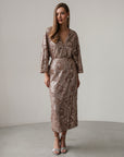 Chaqueta kimono de lentejuelas Celestial