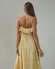 Goldenes Sommerkleid