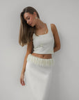Top en maille Creamline