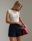 Leinenshorts Midnight