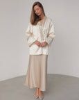 Ivory Elegance Kimono