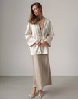 Ivory Elegance Kimono