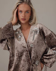 Marble Silk Kimono