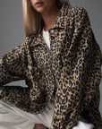 Stylish Leopard Print Jacket - Maelle Paris