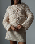 Elegant Ruched Jacket - Maelle Paris