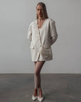 Elegant Beige Jacket - Maelle Paris