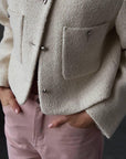 Elegant Tweed Jacket - Maelle Paris