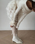 Elegant Lace Skirt - Maelle Paris