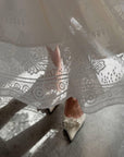 White Lace Skirt - Maelle Paris