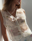 Floral Sheer Suit - Maelle Paris
