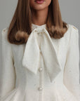 Completo in tweed Crystal Bow