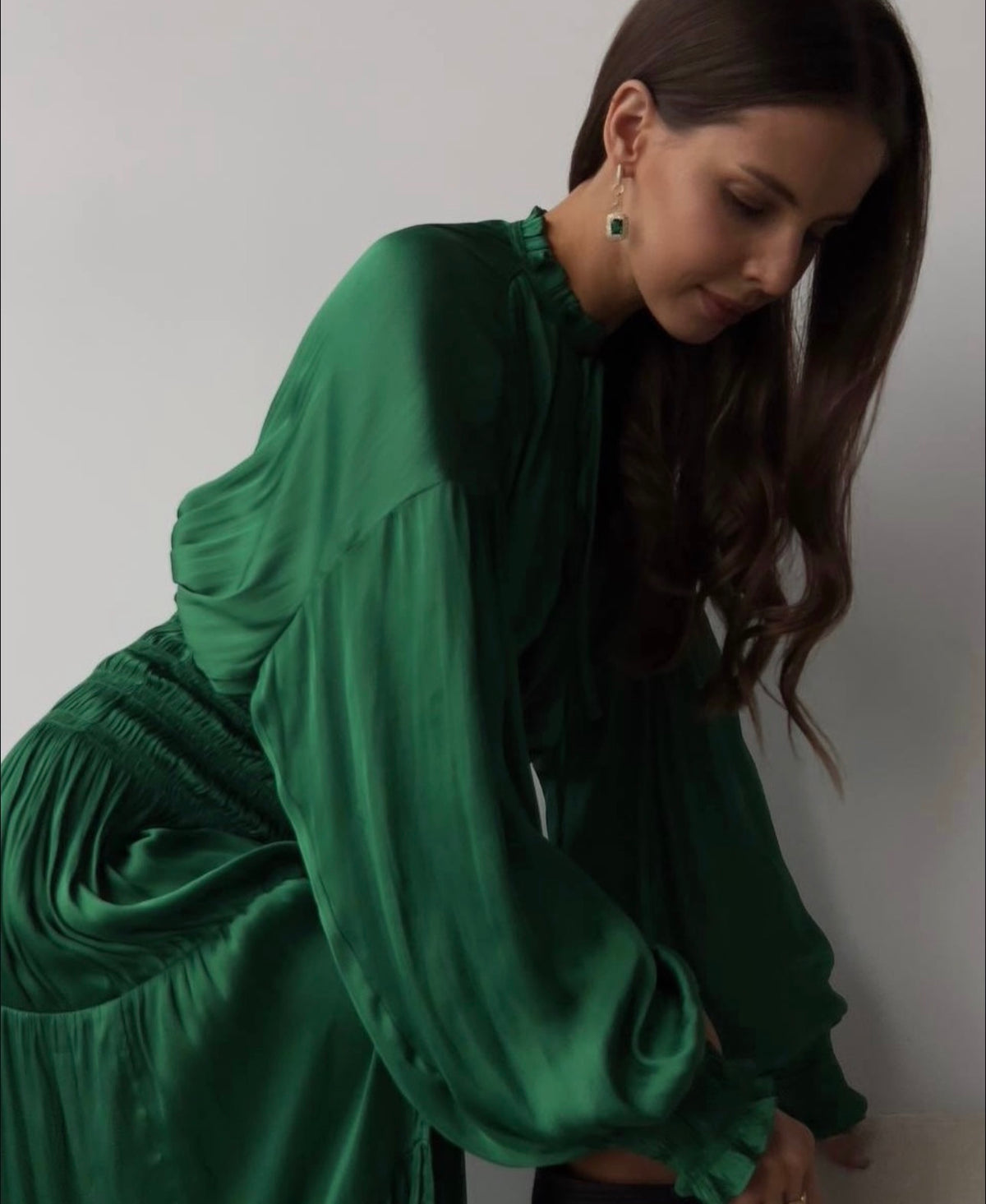 Kleid Emerald Cascade