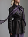 Jacke mit Gürtel