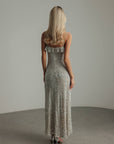 Abendkleid mit Pailletten