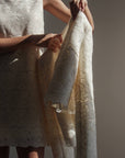 Robe courte sans manches en dentelle