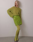 Maglione oversize Lime Glow