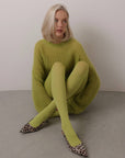 Maglione oversize Lime Glow