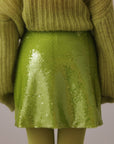 Maglione oversize Lime Glow