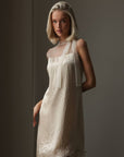 Asymmetrical Cream Dress
