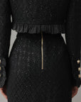 Completo in tweed con paillettes Timeless Elegance