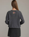 Minifalda gris marengo