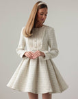 Vestido de tweed Timeless Elegance