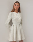 Vestido de tweed Timeless Elegance