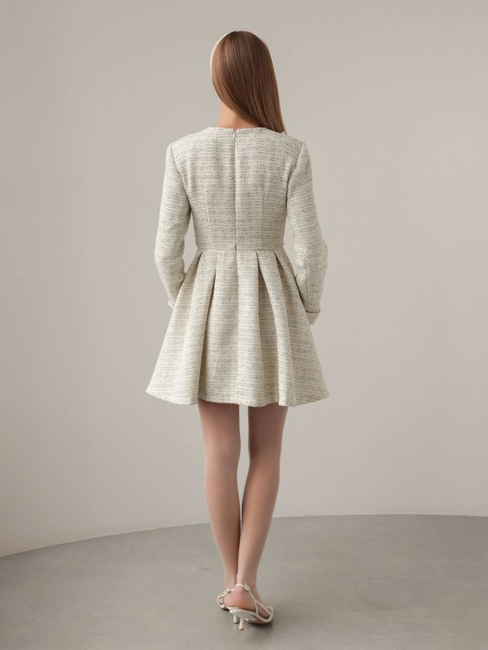 Vestido de tweed Timeless Elegance