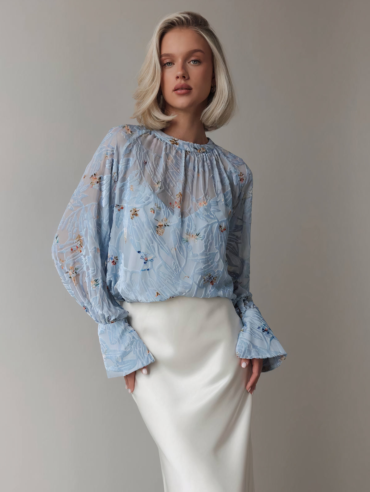 Chiffonbluse Serenity