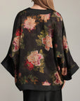 Midnight Bloom Kimono