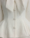 Completo in tweed Crystal Bow