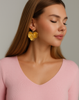 Orecchini Golden Orchid