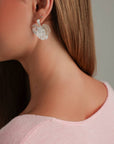 Boucles d'oreilles Pétales lumineux