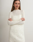 Vestido corto Frost Feather