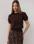 Top de punto Mocha Glow