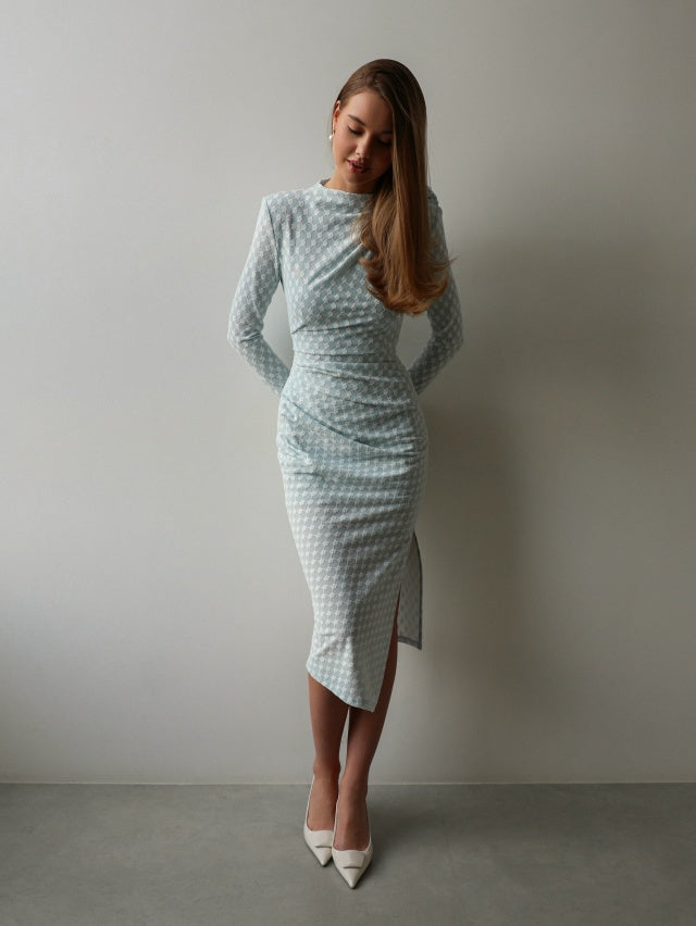 Abito con fiocco Mint Whisper
