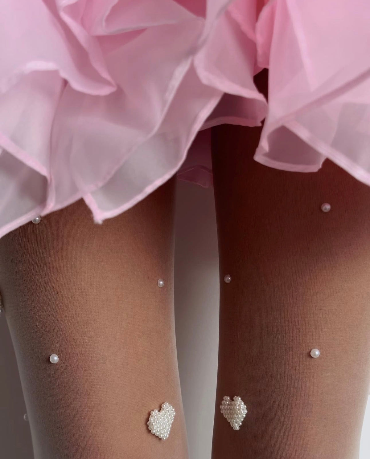 Strumpfhose Pearl Heart