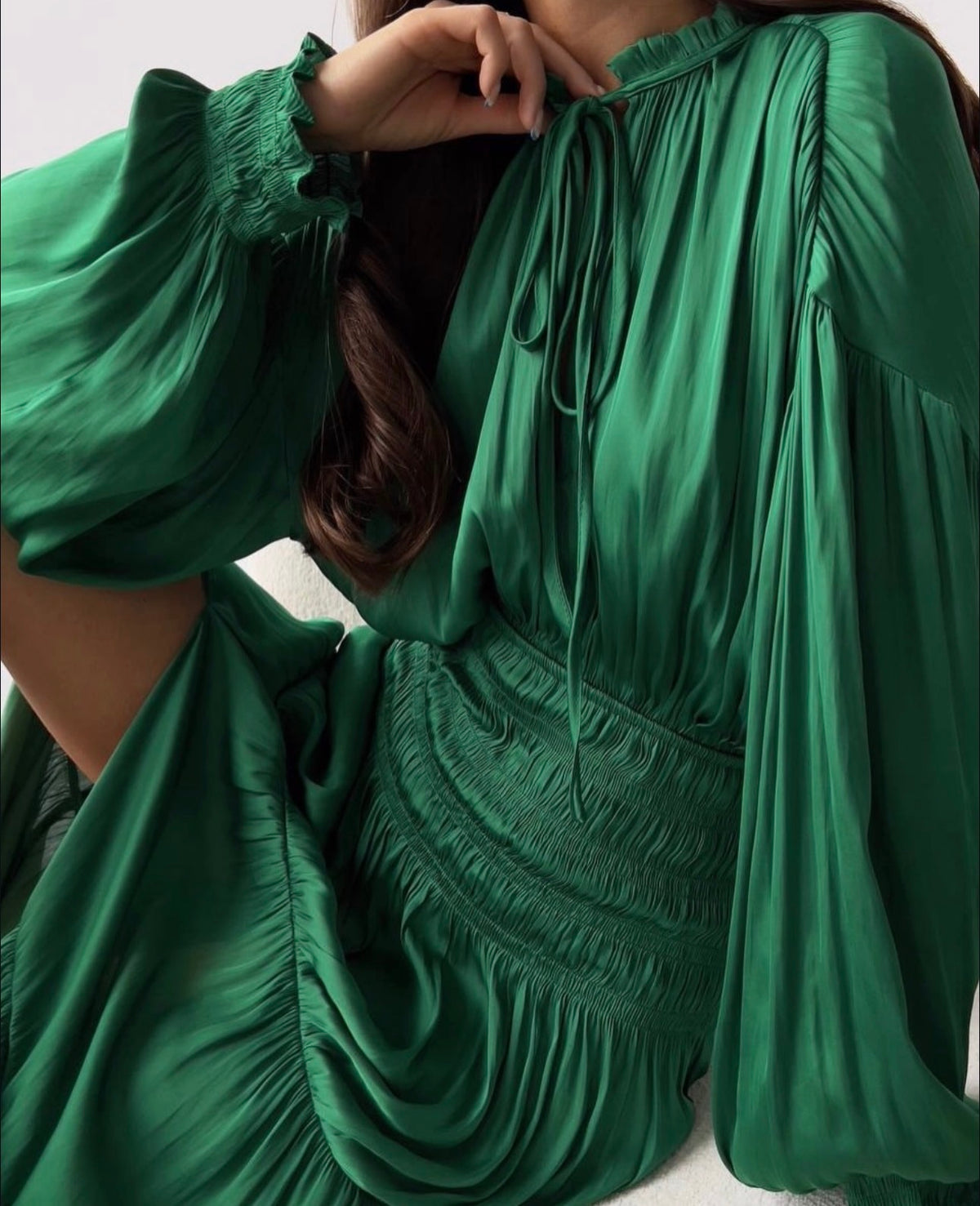 Kleid Emerald Cascade