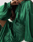 Kleid Emerald Cascade