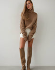Sculpted Hem Mini Shorts