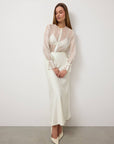Blusa transparente Sheer Grace