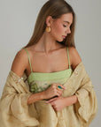 Golden Bamboo Kimono Jacket