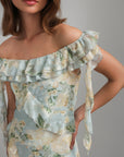 Floral Watercolor Dress