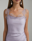 Lavender Veil Dress