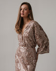 Chaqueta kimono de lentejuelas Celestial