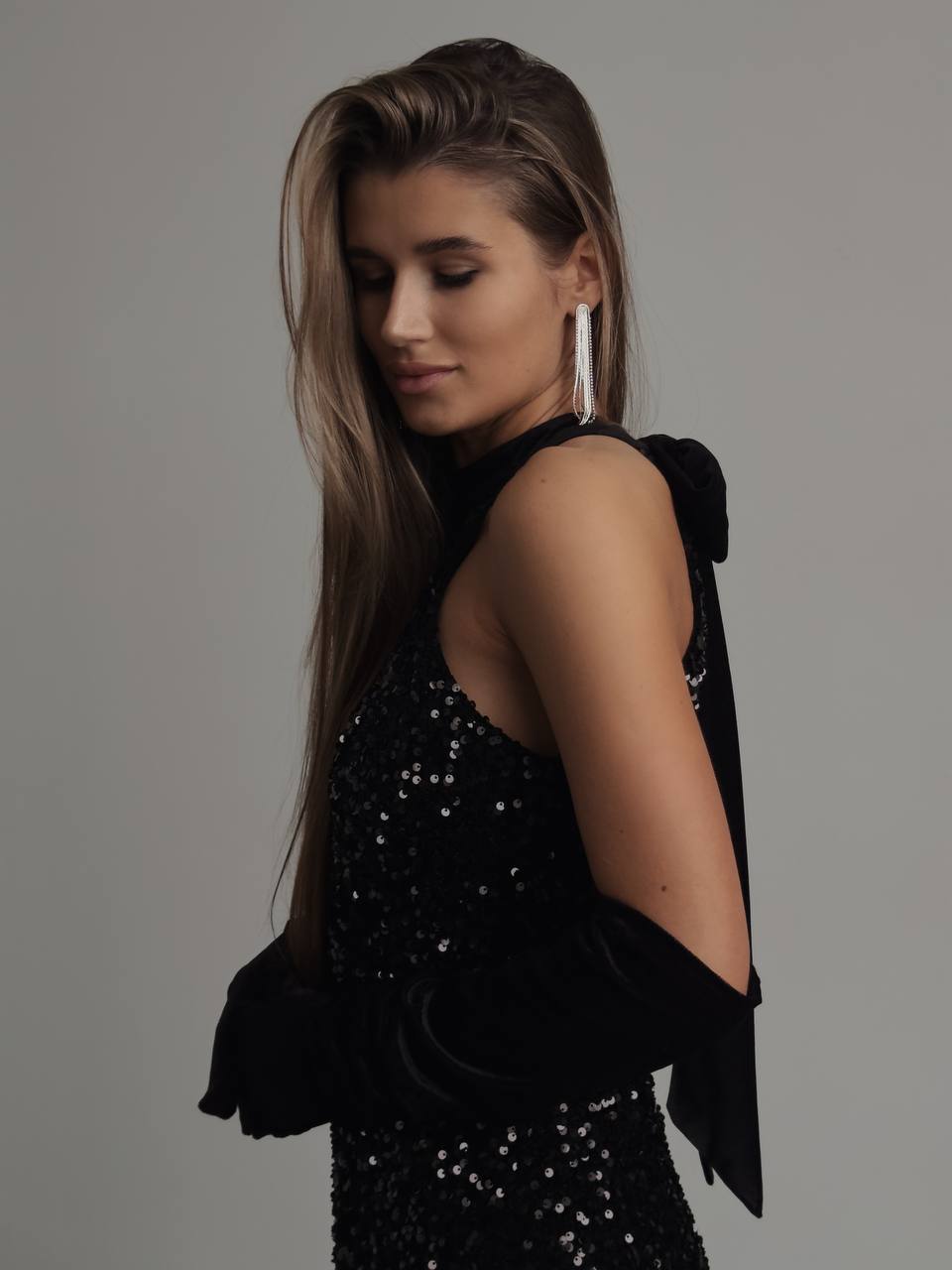 Kleid Midnight Bow