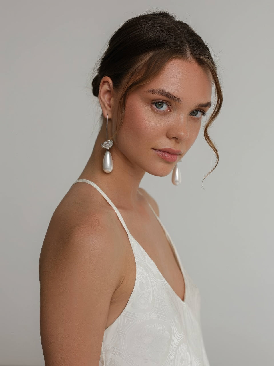 Jacquard-Set Pearl Wave