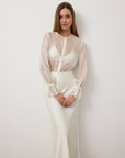 Blusa transparente Sheer Grace
