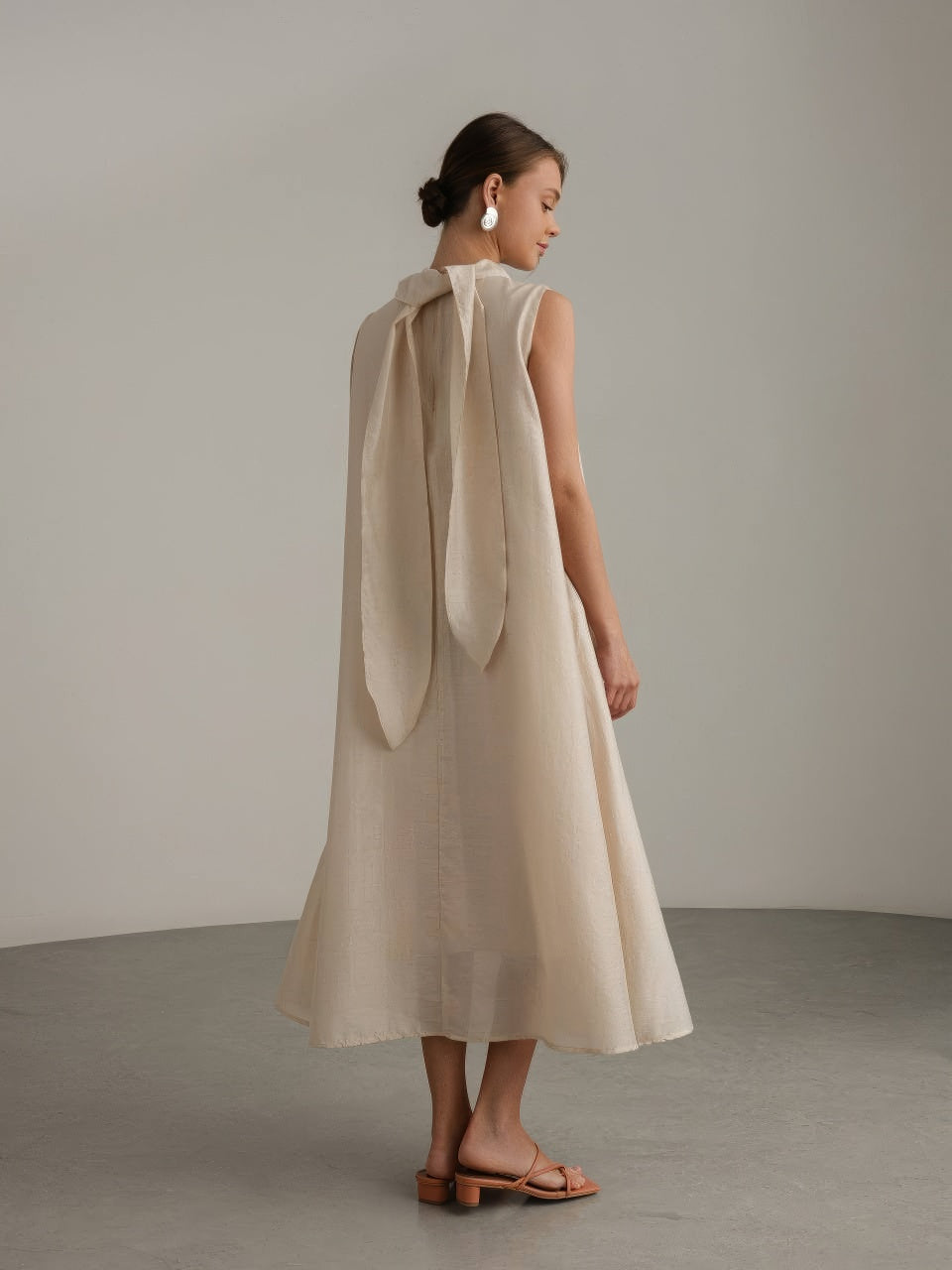 Drapiertes Midikleid Sculpture