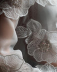 Floral Embroidered Sheer Blouse - Maelle Paris